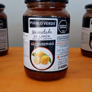 Mermelada de limon 360 cc - Coop Pueblo Verde