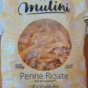Fideos penne rigate x 500 gr Mulini - Coop. Germinar