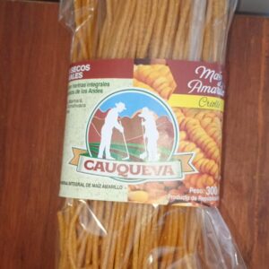 Fideos maiz amarillo Cauqueva x 300 gr - Coop. Germinar