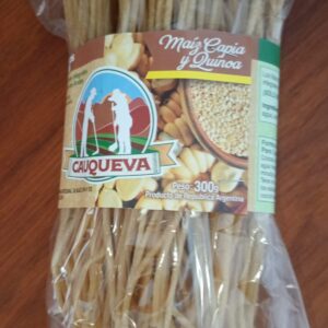 Fideos maiz capia quinoa Cauqueva x 300 gr - Coop. Germinar