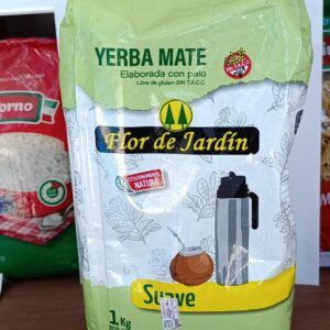 Yerba mate suave x 1 kg Flor del Jardín - Coop. Germinar