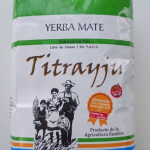 Yerba mate sin gluten agroecológica x 1 kg Titrayju - Coop. Germinar
